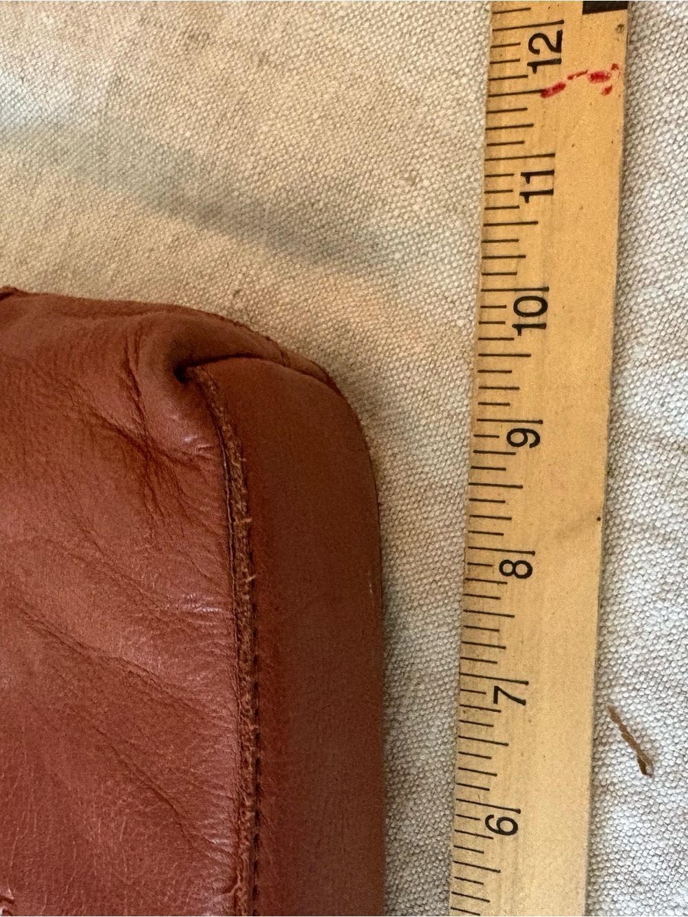 margot Tan Leather Crossbody Bag - Picture 9 of 13